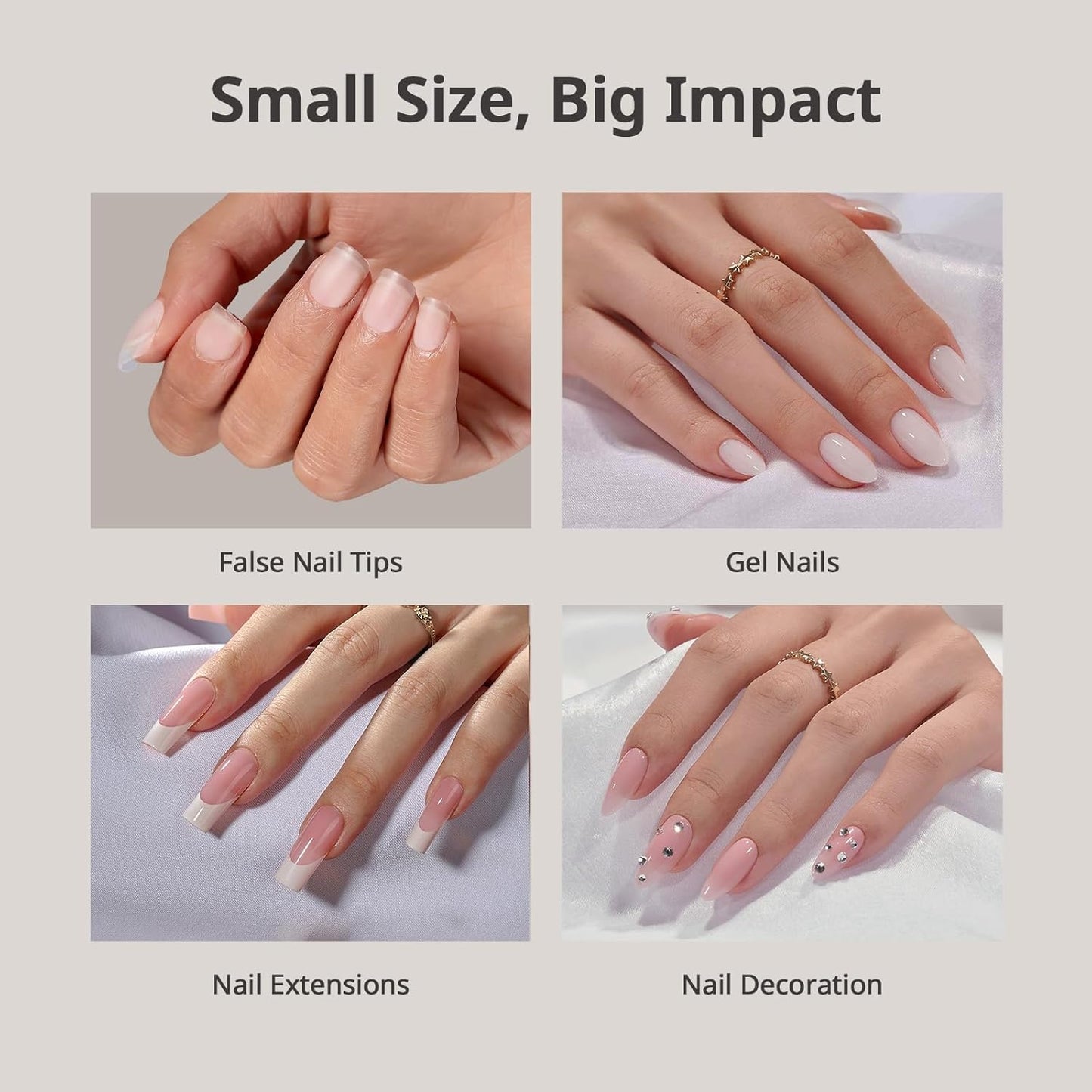 BTArtboxnails Handy Mini Nail Lamp - Fast Cure UV LED Nail Lamp for Gel Nails, 6W Nail Light with 2 Timer for All Gel Polish